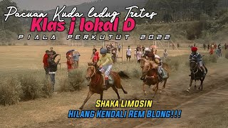 JOKI PANIK!! Kuda Shaka Limousin Hilang Kendali Full Speed😱😱 Pacuan Kuda LEDUG TRETES 2022 Klas J