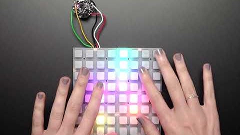 Adafruit Neo Trellis RGB Driver PCB