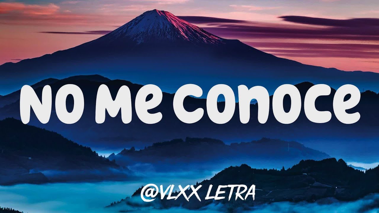No Me Conoce - Jhay Cortez, J. Balvin, Bad Bunny (Letra/Lyrics) - YouTube