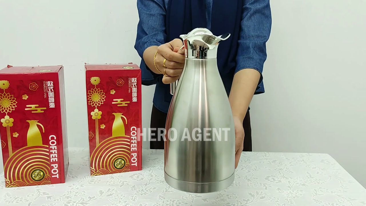COFFEE POT VACUUM JUG 2.0L BY HERO AGENT YouTube