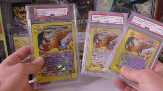 IT IS COMPLETE!  The English PSA 10 Master Charizard Pokemon Card Set !!!