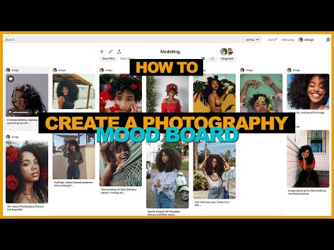 HOW TO CREATE A Photography MOODBOARD // STEP BY STEP!