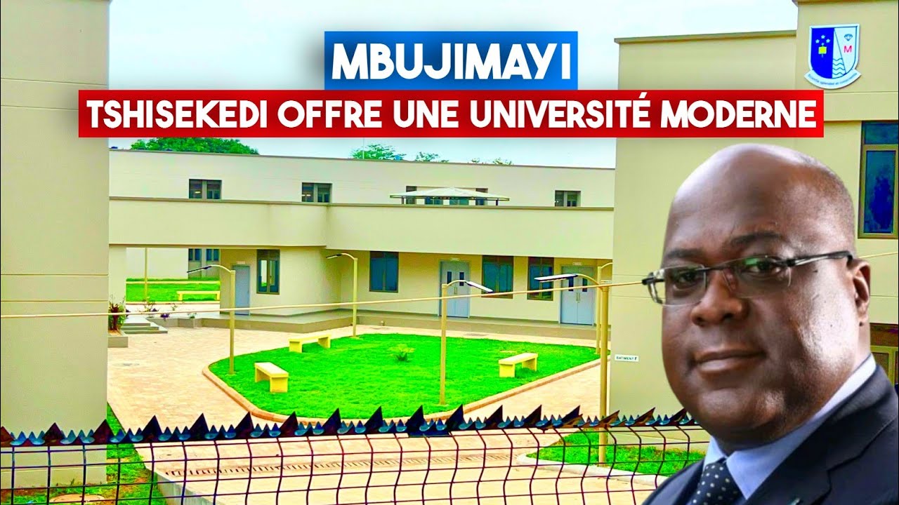 Exceptionnel à Mbujimayi,une université moderne sort de terre ! #mbujimayi #université
