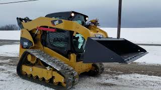 Caterpillar 299C High Flow Compact Tracked Loader For Sale Running & Operating Video!