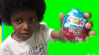 Ozmo Egg With Toy Inside Unwrapping