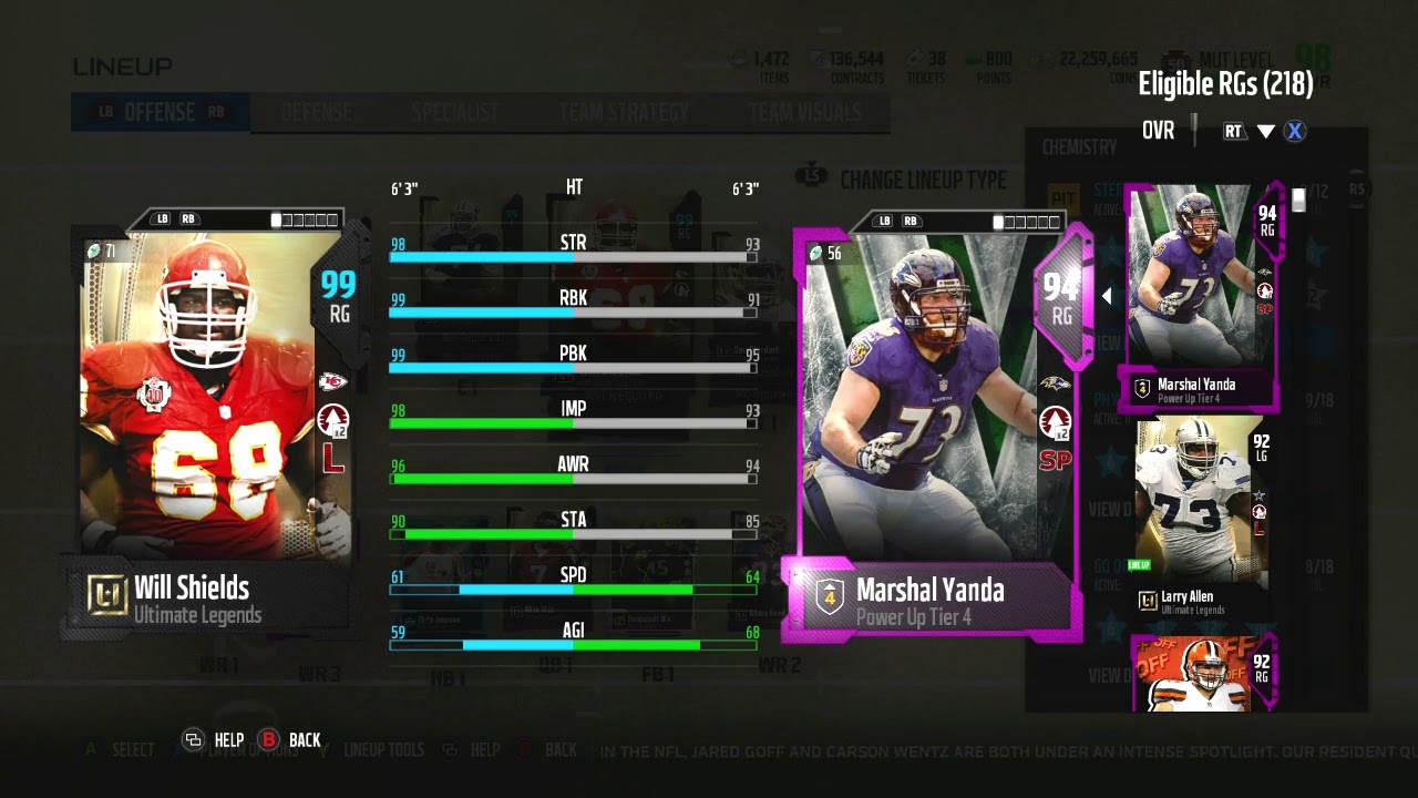 Madden 18 Ultimate Team :: 3 New Legends! 99 Limited Edition Joe Thomas! :: Madden 18 Ultimate Team