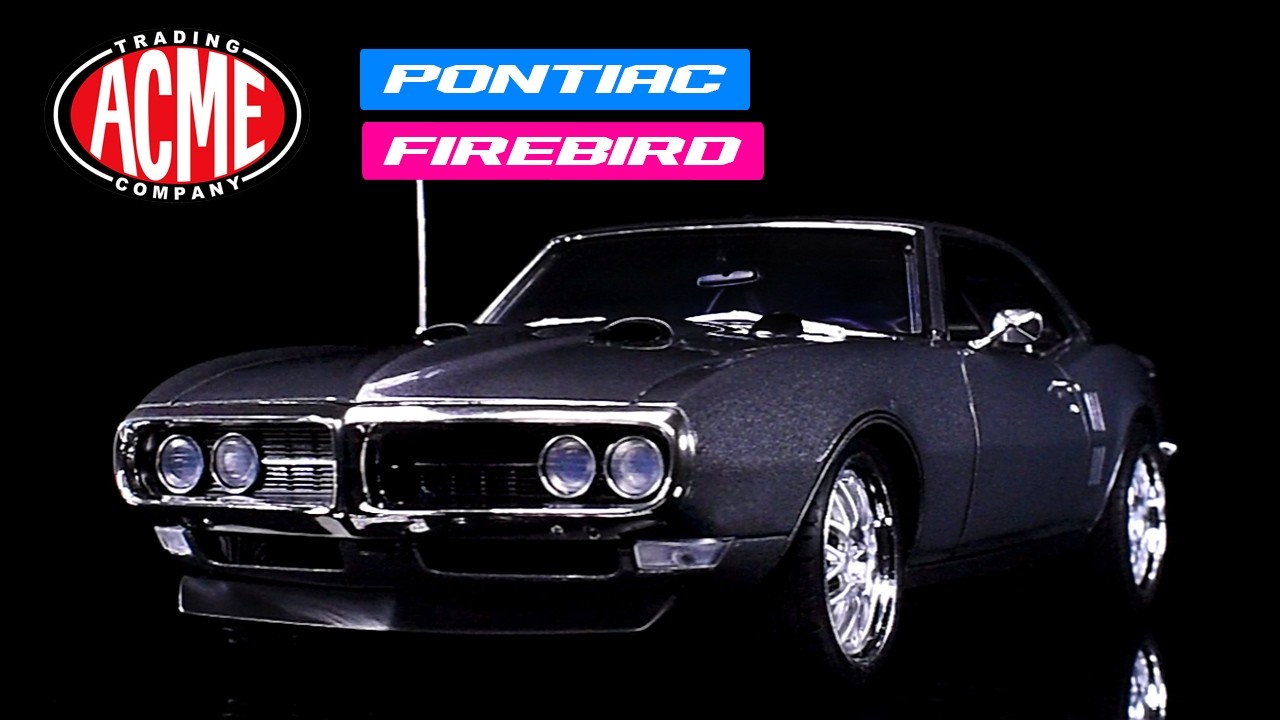 ミニカー ACME 1/18 1968 Firebird Street Fighter 1968 Pontiac Firebird Street Fighter 