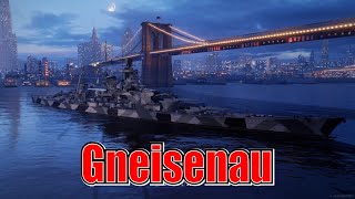 Path To The Bismarck! Gneisenau (World of Warships Legends Xbox Series X) 4k