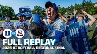 Duke vs. Arizona: 2026 NCAA softball regional final | FULL REPLAY