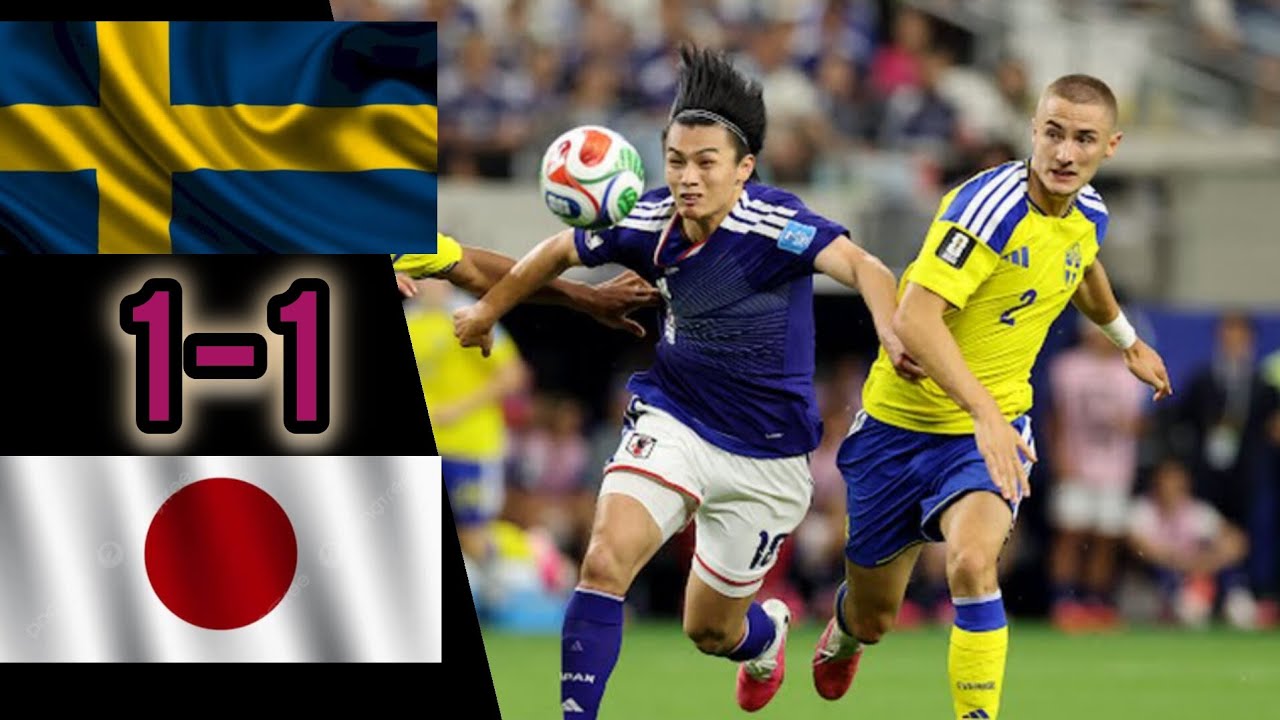 Japan 1-1 Sweden | All Goals | 2026 FIFA World Cup | Match Report