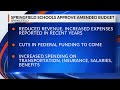 Springfield schools report $18M deficit; board approves amended budget