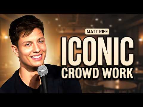 Matt Rife's Funniest Crowd Work Moments - ICONIC Crowd Work Moments!