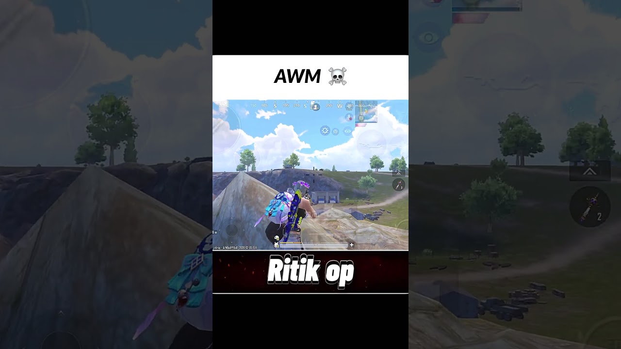 AWM in hand&hellip; fear in their eyes ☠️🔥#bgmi #shorts