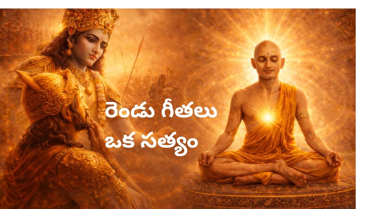 జీవితంలోని రెండు క్షణాలు… రెండు గీత