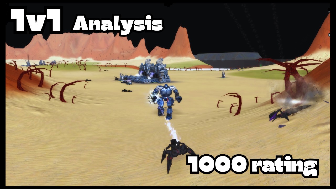 [1v1 Analysis] 1k ladder Officer-Jailbait POV - Supreme Commander: Forged Alliance Forever