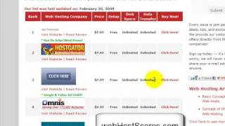 Affordable Web Hosting - Finding a Web Host to Use