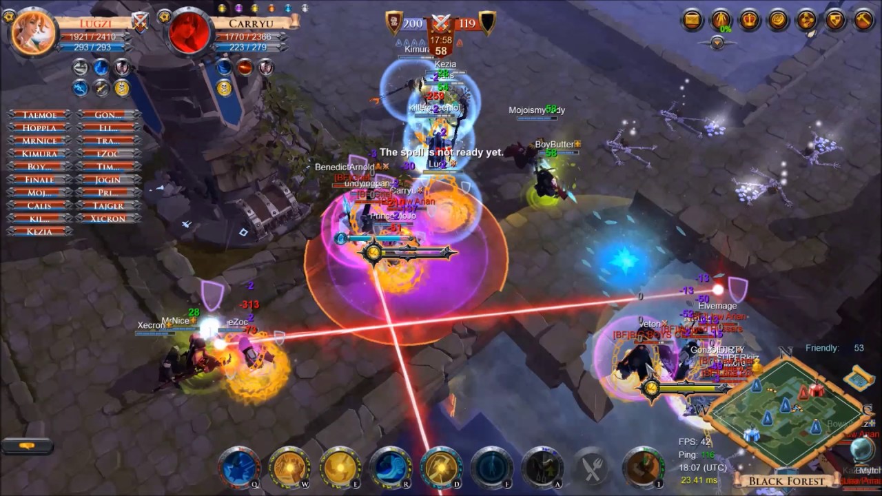 Albion Online ZORN Atomic bomb City GvG YouTube