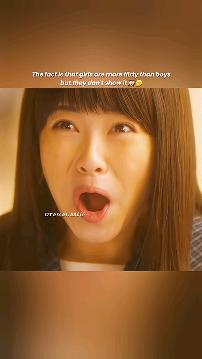 Girls are more flirty than boys 🙈🤭 #jdrama #japanese #myteachermylove #shorts