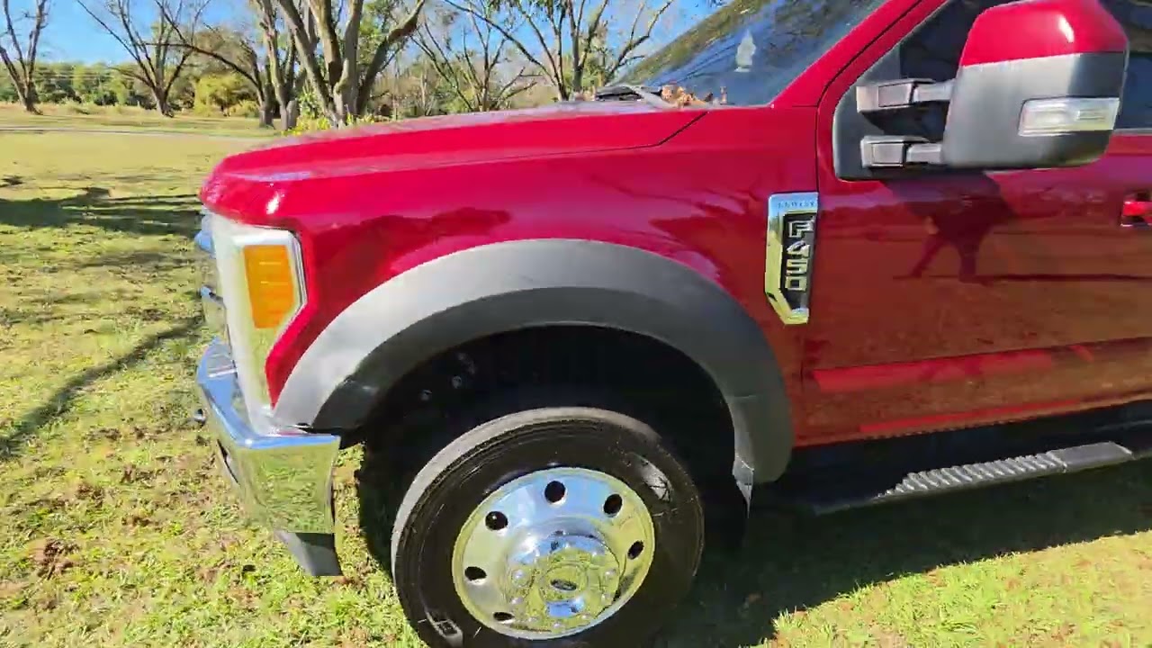 GovDeals: 2017 Ford F-450 Extended Cab Lariat Wheel Lift Tow