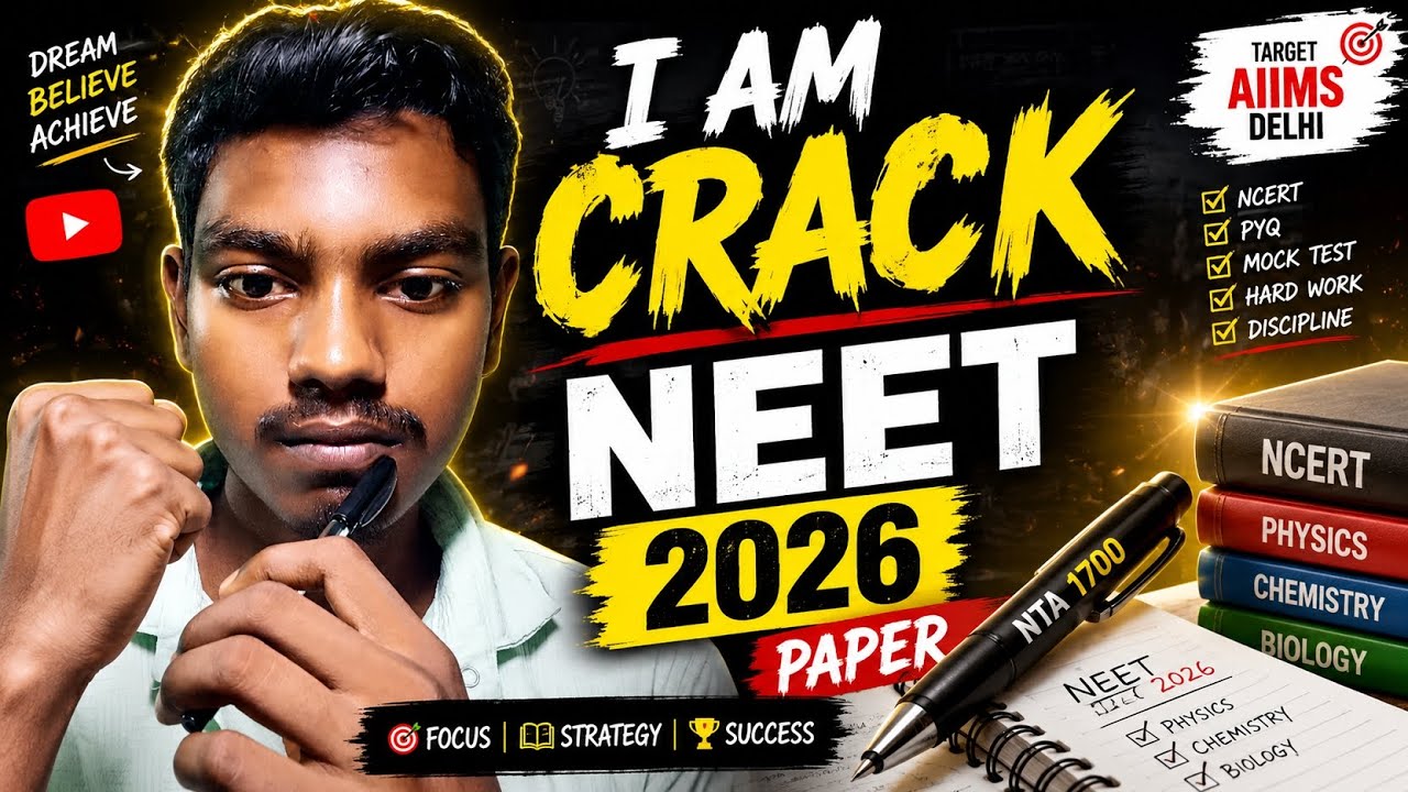 👉 I AM CRACK NEET 2026 😱 AIIMS Delhi Confirm? Full Strategy #neet # ...