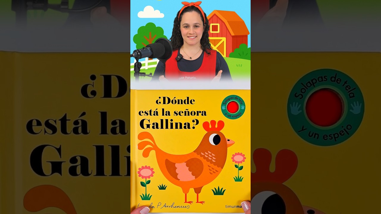 ¿Dónde esta la señora gallina? #cuentosinfantiles #cuentacuentos #librosen60seg