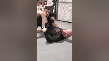 Triangle choke from a BJJ Overhook Guard