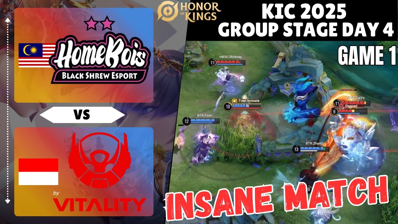 🇲🇾 HomeBois BSE vs 🇮🇩 Bigetron by Vitality | GAME 1 | HIGHLIGTS | KIC2025 | Group Stage Day 4