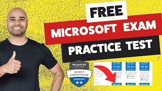 How to get Free Microsoft exam practice tests?!