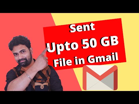 Sent Upto 50 GB File in Gmail | How to send large file through Gmail | Gmail file sent | #Gmail