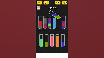 water sort puzzle level 322