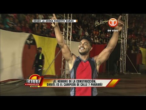 Competencia final de hombres de Calle 7