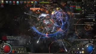 POE 2  - Deadeye Iceshot / Headhunter try on T15 Map with Abyssal pits