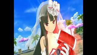 Senran Kagura: New Link (Android) Tsubaki's Bridal Super Move.💐