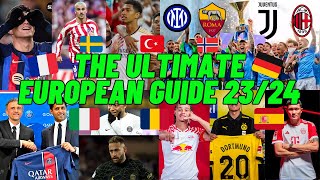 (ASMR) Previewing & Predicting Every European League For The 23/24 screenshot 3