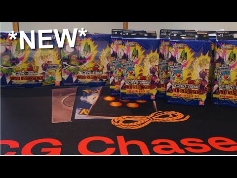 wild resurgence booster box Premium Pack Set 12 Characters from Various Ages Themed Around Wild Resurgence Dragon Ball Super Card Game
