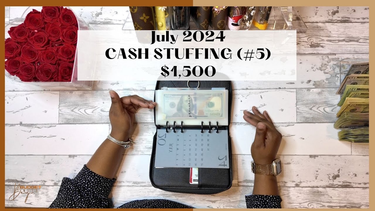 $1,500 CASH STUFFING | JULY 2024 | DID I GET THE JOB ?!?!? | DID I QUIT ...