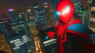 Spider-Man (PS4) - Spider Armour Free Roam Gameplay