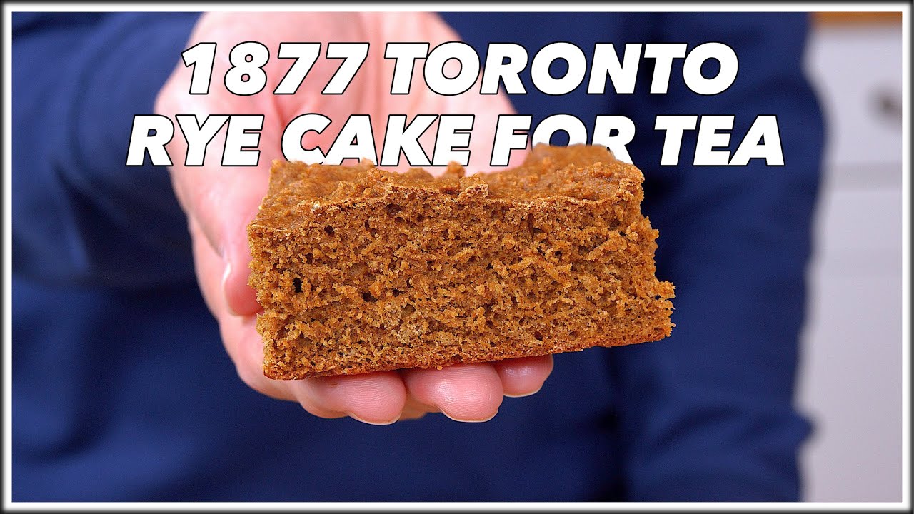 1877 Toronto Rye Cakes For Tea  - Old Cookbook Show | Glen And Friends Cooking