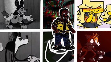 FNF FASHIONED VALUES [OLD] But Every Turn A different character sings