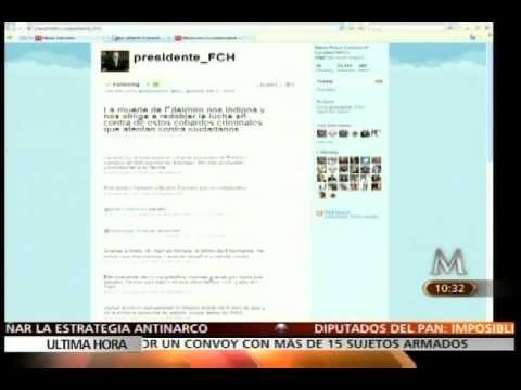 Felipe Calderon Confirma, En Twitter, Ejecucion De Edelmiro Cavazos Alcalde De Santiago, Nuevo Leon
