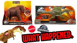 Mattel's Jurassic World Battle Damage Figures Are Getting WEIRD...