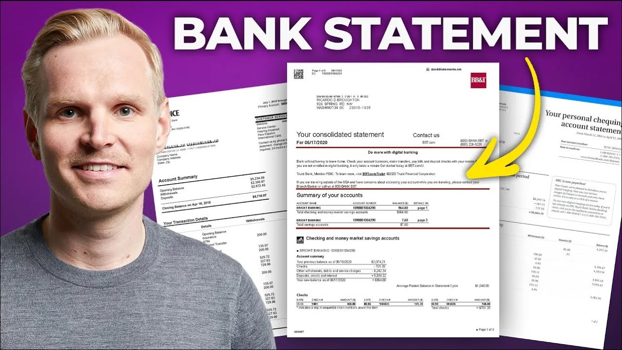 Reconcile Bank Statements or Credit Card Statements with AI ...