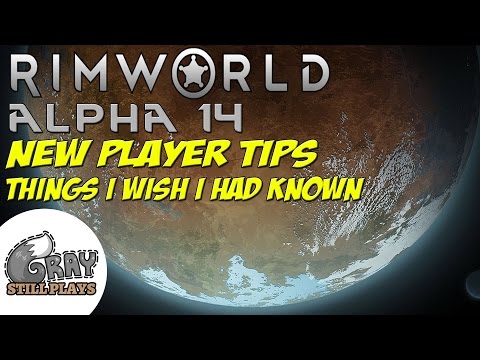 Rimworld Alpha 14 New Player Tips Tutorial | Manual Priorities, Crop Choices, Mood, Beauty, Drafting
