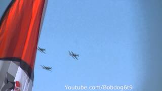 Lockheed Hudson Warbirds Fly Around Jamestown Airshow Oct 14th 2012