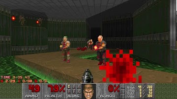 Ultimate Doom: E1M1 (Hangar) in 0:17.69 Nightmare 100% Secrets