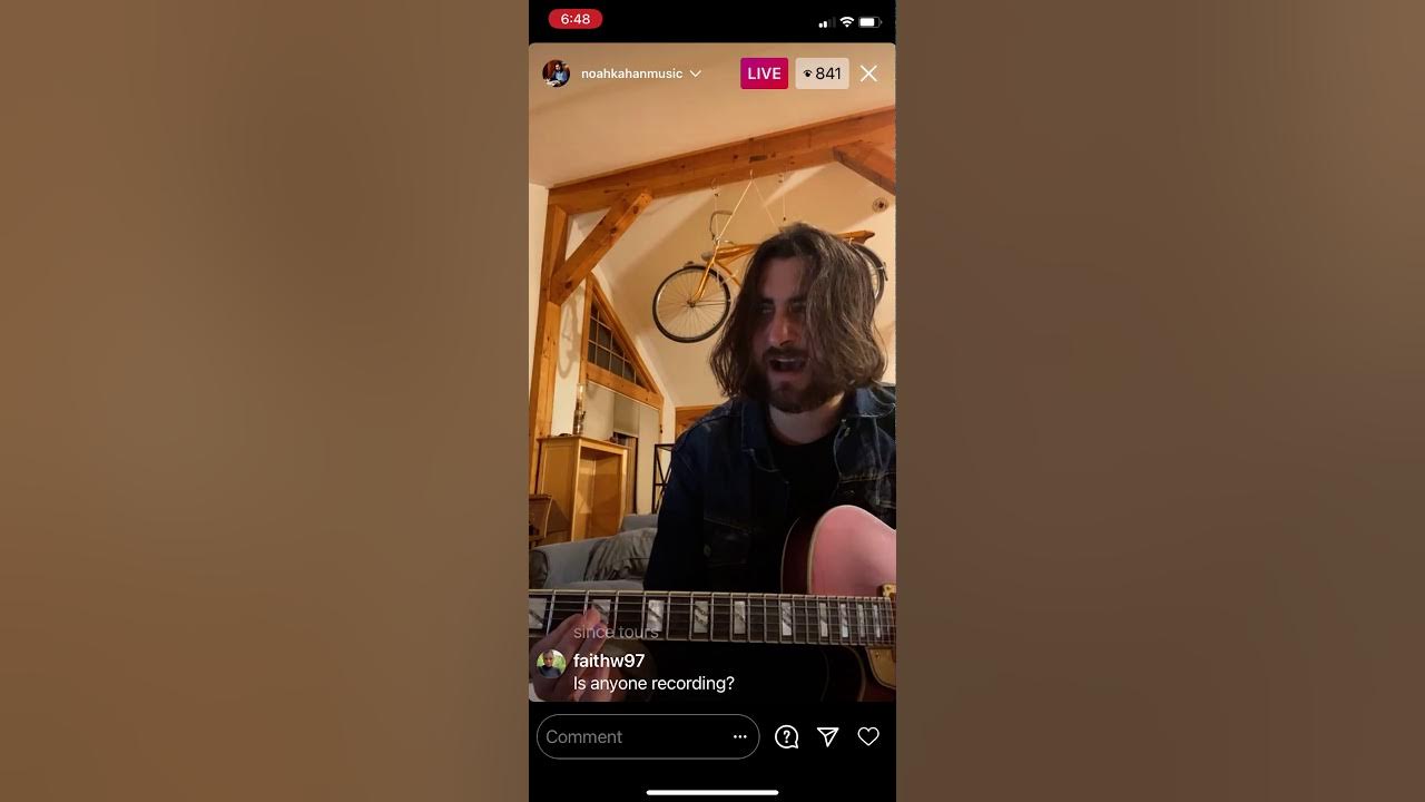 Orange Juice Noah Kahan Unreleased (Live 12/14/20) YouTube