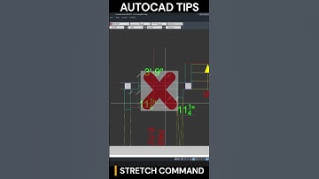 How To Use Stretch Command In AutoCAD