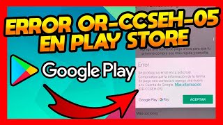 Celebrity ✅ERROR OR-CCSEH-05 IN PLAY STORE [SOLUTION] Profile