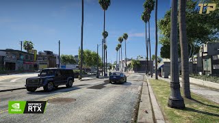 GTA 5 Mods - Insane Ultra Photorealism Graphics Mod And Expanded Vegetation With RTGI On RTX2060