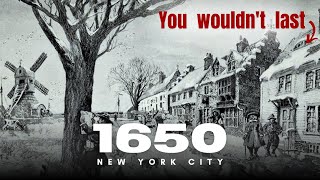 Life in New York in 1650 will SHOCK you